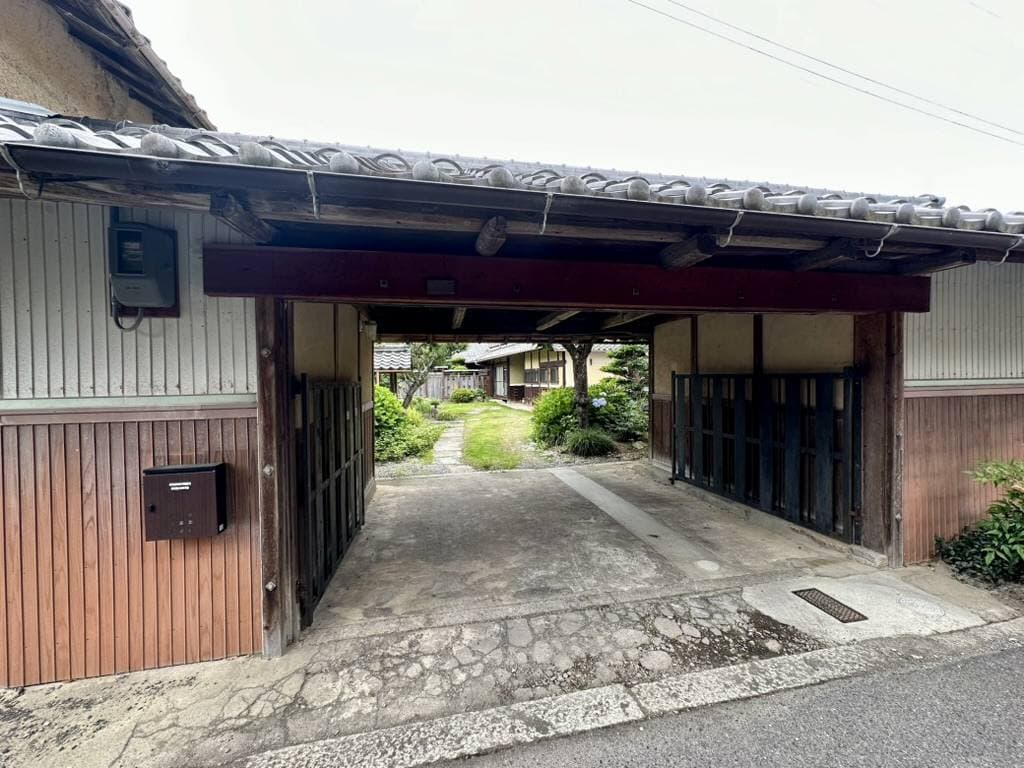古民家の入り口